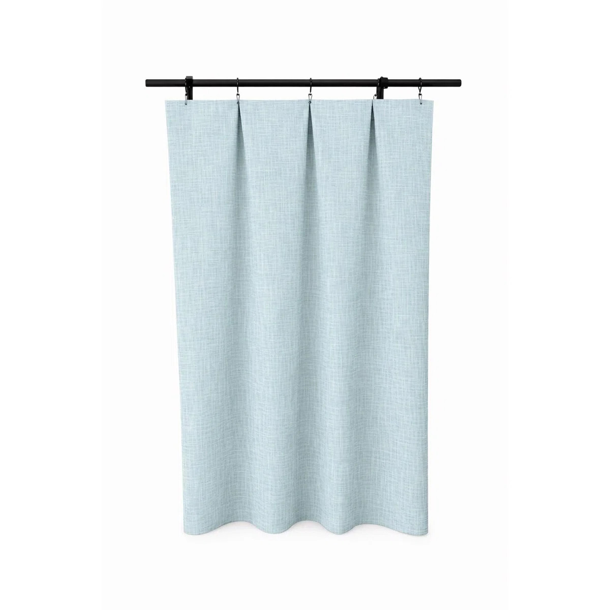 Ice Blue Cotton Curtain Panels | Wayfair North America