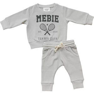 Mebie Baby Mebie Tennis Club French Terry Set | Mebie Baby