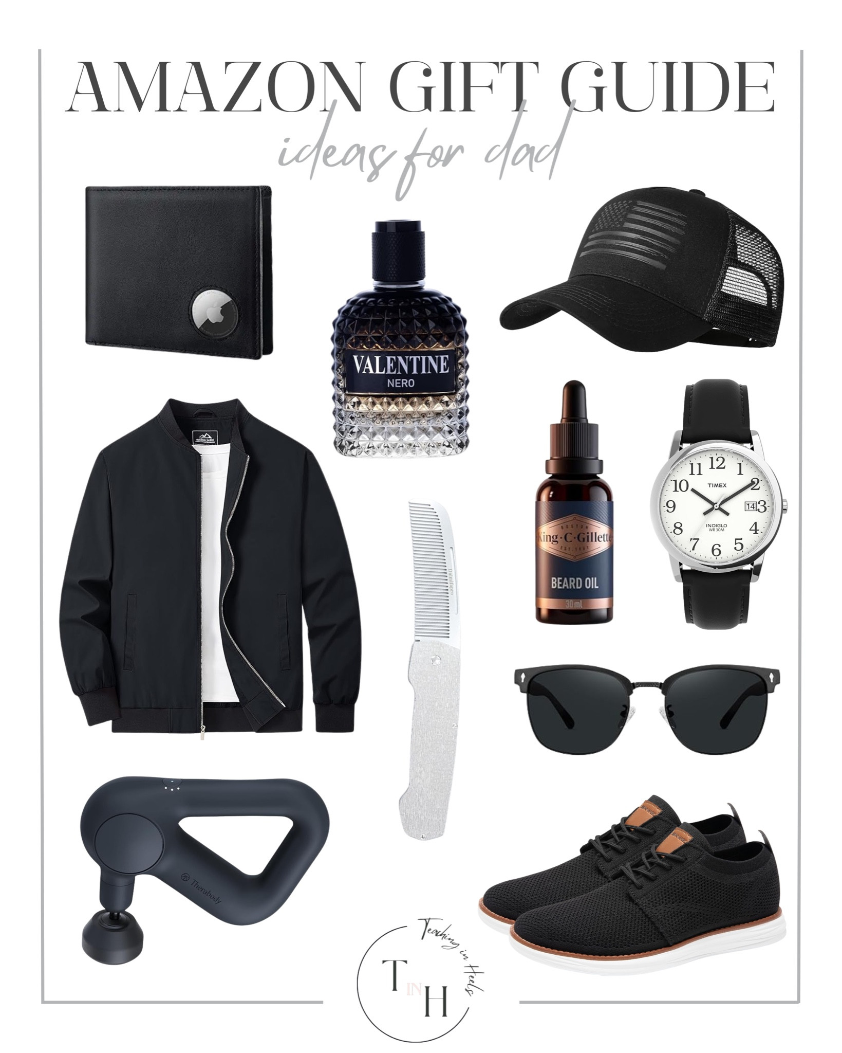 Amazon Gift Guide for Dad

grill tools
craft beer sampler
golf accessories
smart home gadgets
cozy slippers
whiskey glasses
vehicle detailing kit
portable speaker
flannel shirt

#LTKSeasonal #LTKGiftGuide #LTKHoliday