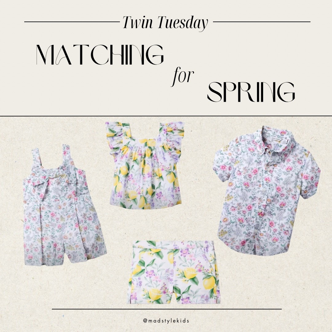 Matching outfits I’m loving for my boy girl twins for spring and summer!

#LTKFamily #LTKSeasonal #LTKBaby