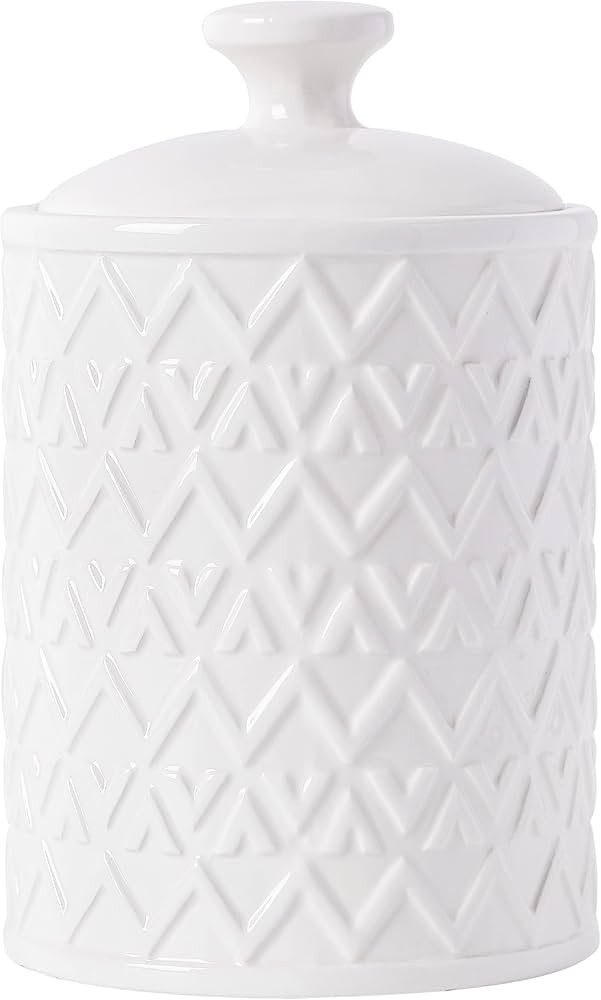 TAWCHES Regular Ripple Ceramic Kitchen Canister Airtight Coffee Bean Container For Ground Coffee ... | Amazon (US)