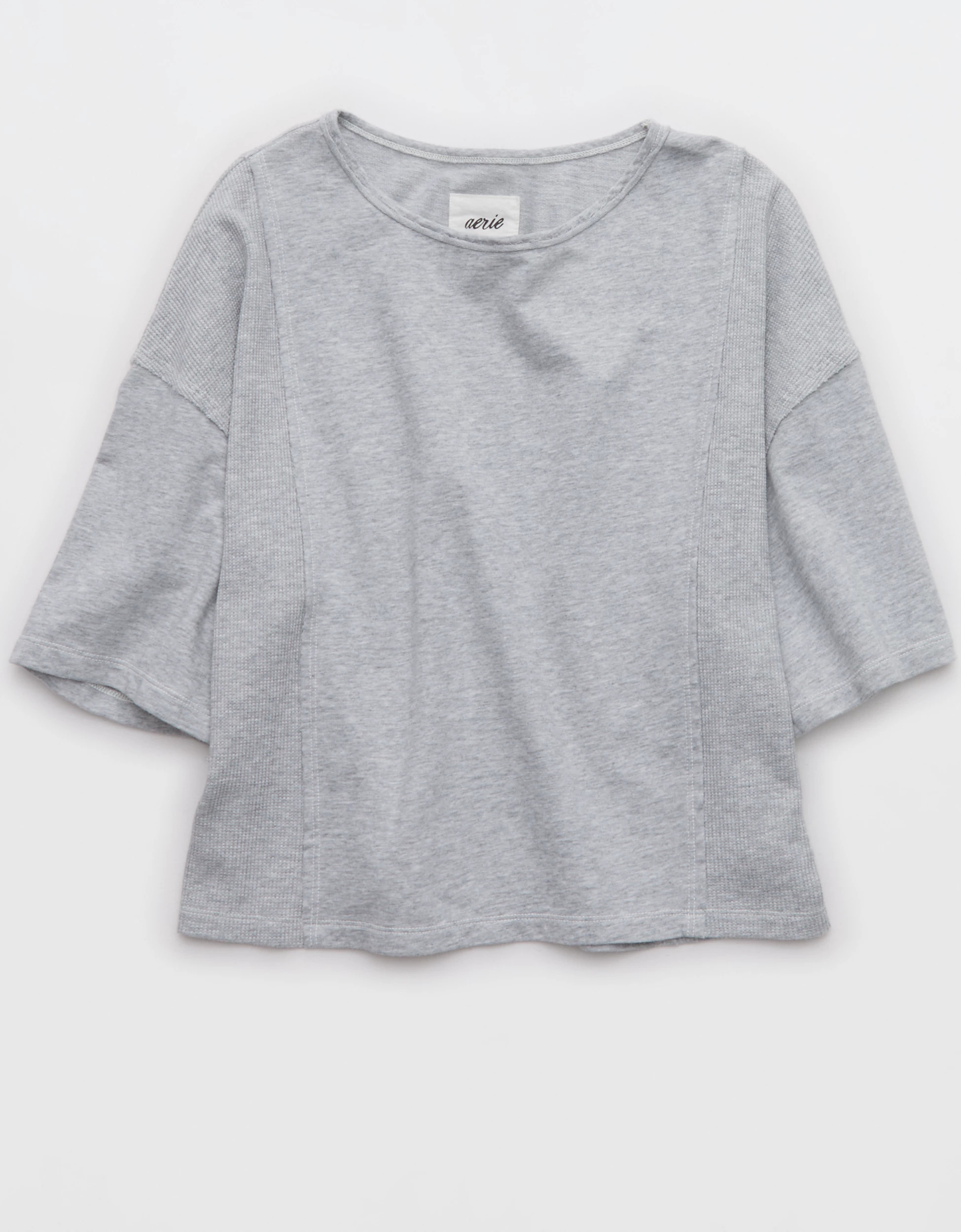 Aerie Unwind Waffle T-Shirt | American Eagle Outfitters (US & CA)