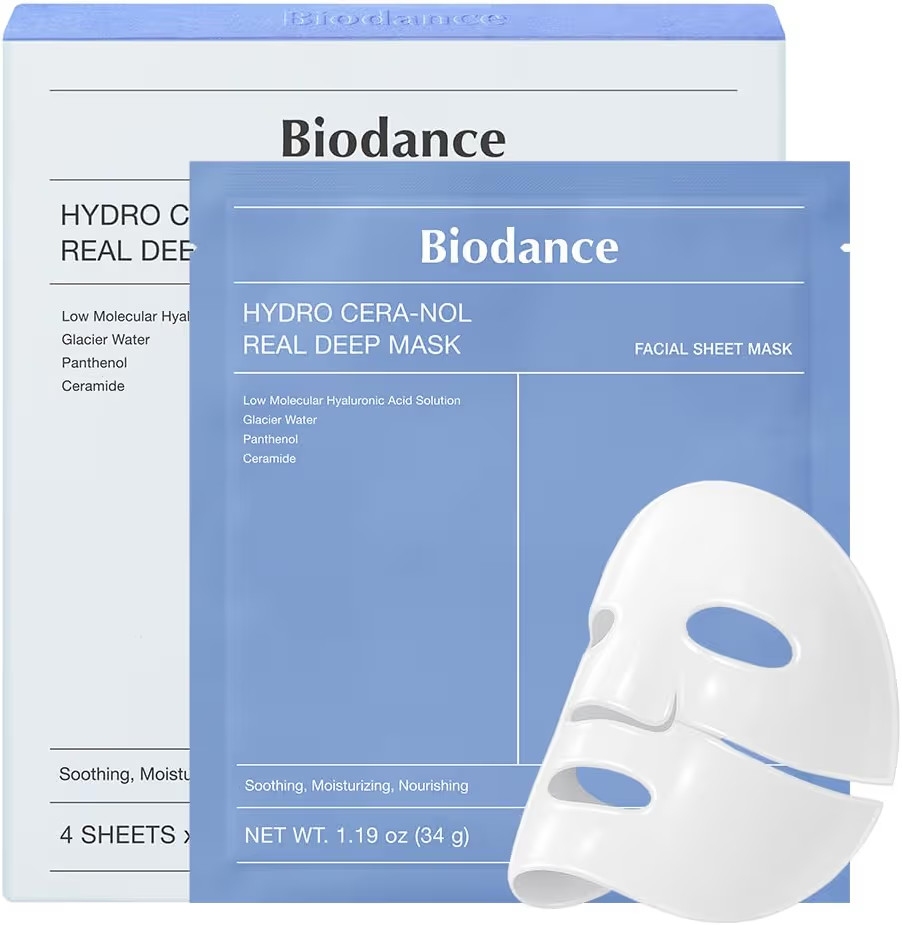 BIODANCE Hydro Cera-nol Real Deep Mask, Overnight Hydrogel Mask, Hydrating Facial Mask For Sensit... | Amazon (US)