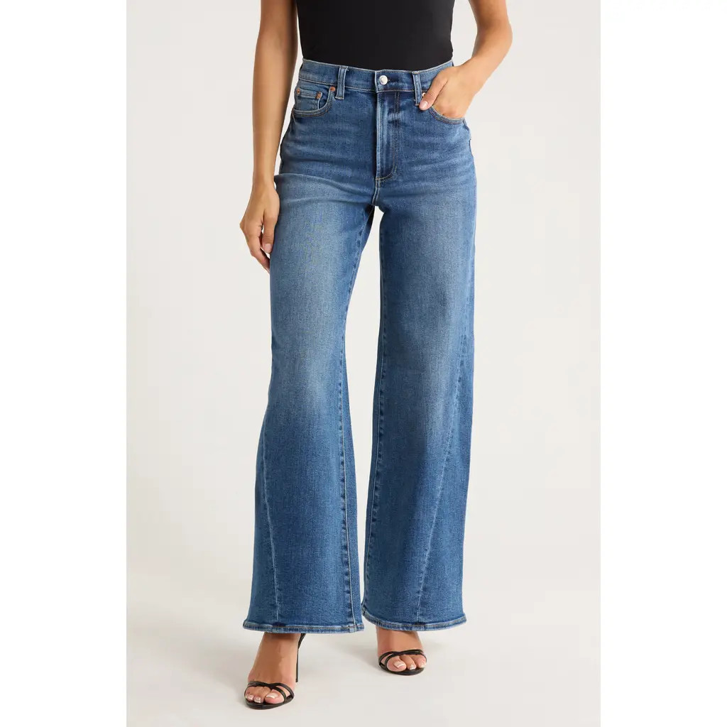 Pistola Jody Wide Leg Jeans in Beekman at Nordstrom Rack, Size 31 | Nordstrom Rack