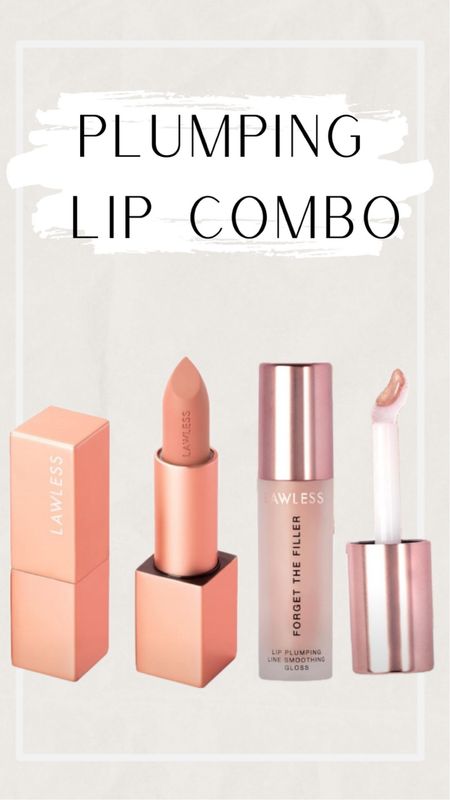 Lipliner - natural 
Lipstick - fawn 
Lip gloss - glazed 

Plumping lip combo 


#LTKstyletip #LTKbeauty #LTKfindsunder50