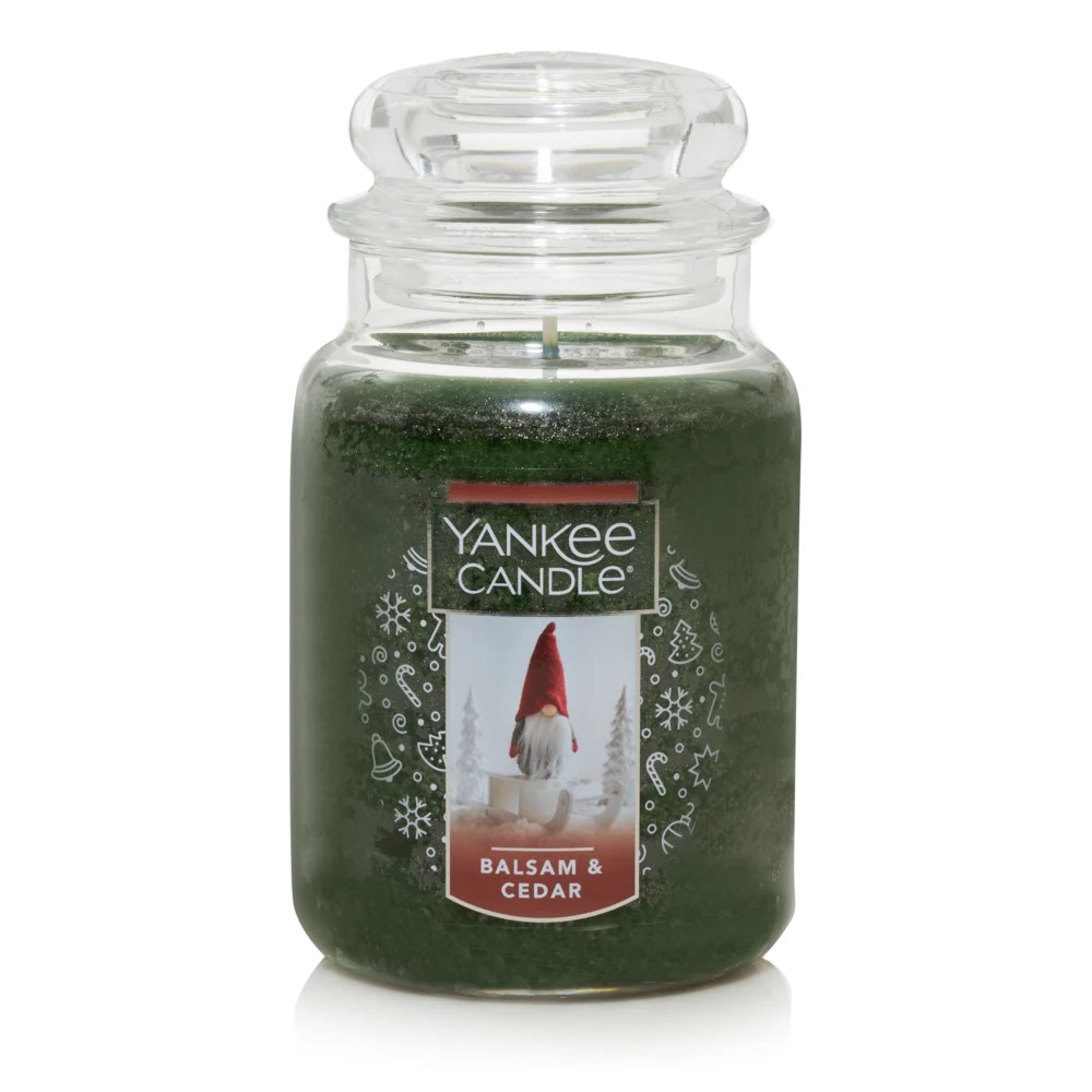 Balsam & Cedar Original Large Jar Candles - Large Jar Candles | Home Fragrance US | Yankee Candle