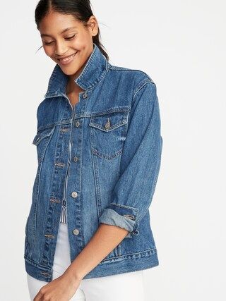 Boyfriend Denim Jacket for Women | Old Navy US