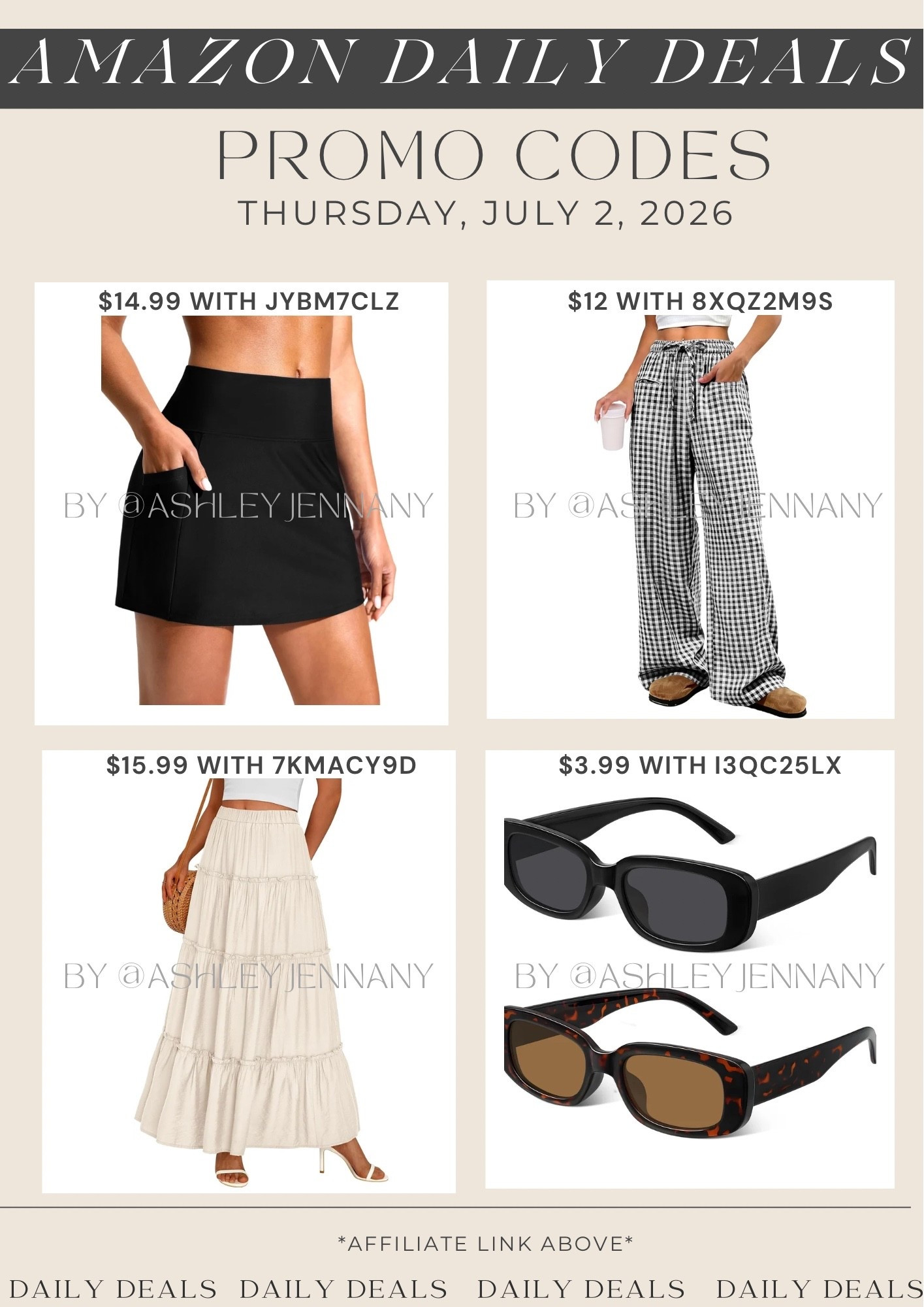 Amazon deals

#LTKMidsize #LTKSaleAlert #LTKootd