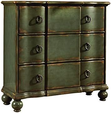Right2Home Green Distressed Drawer Chest Storage Cabinet | Amazon (US)