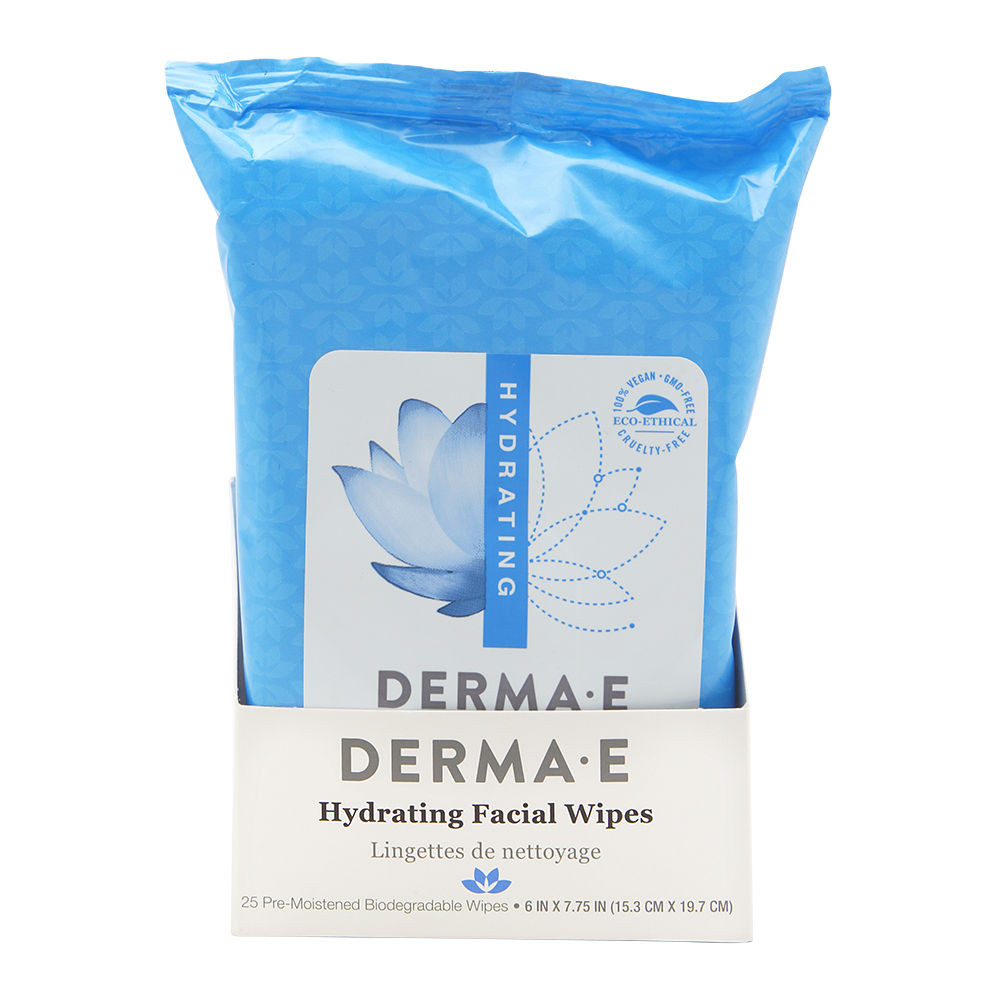 Derma E Hydrating Facial Wipes | Beauty Encounter