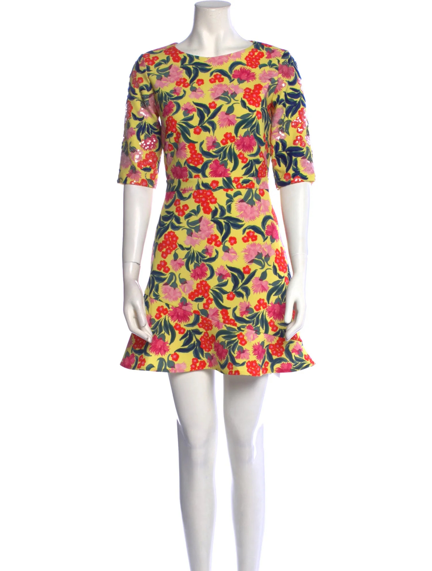 Floral Print Mini Dress | The RealReal