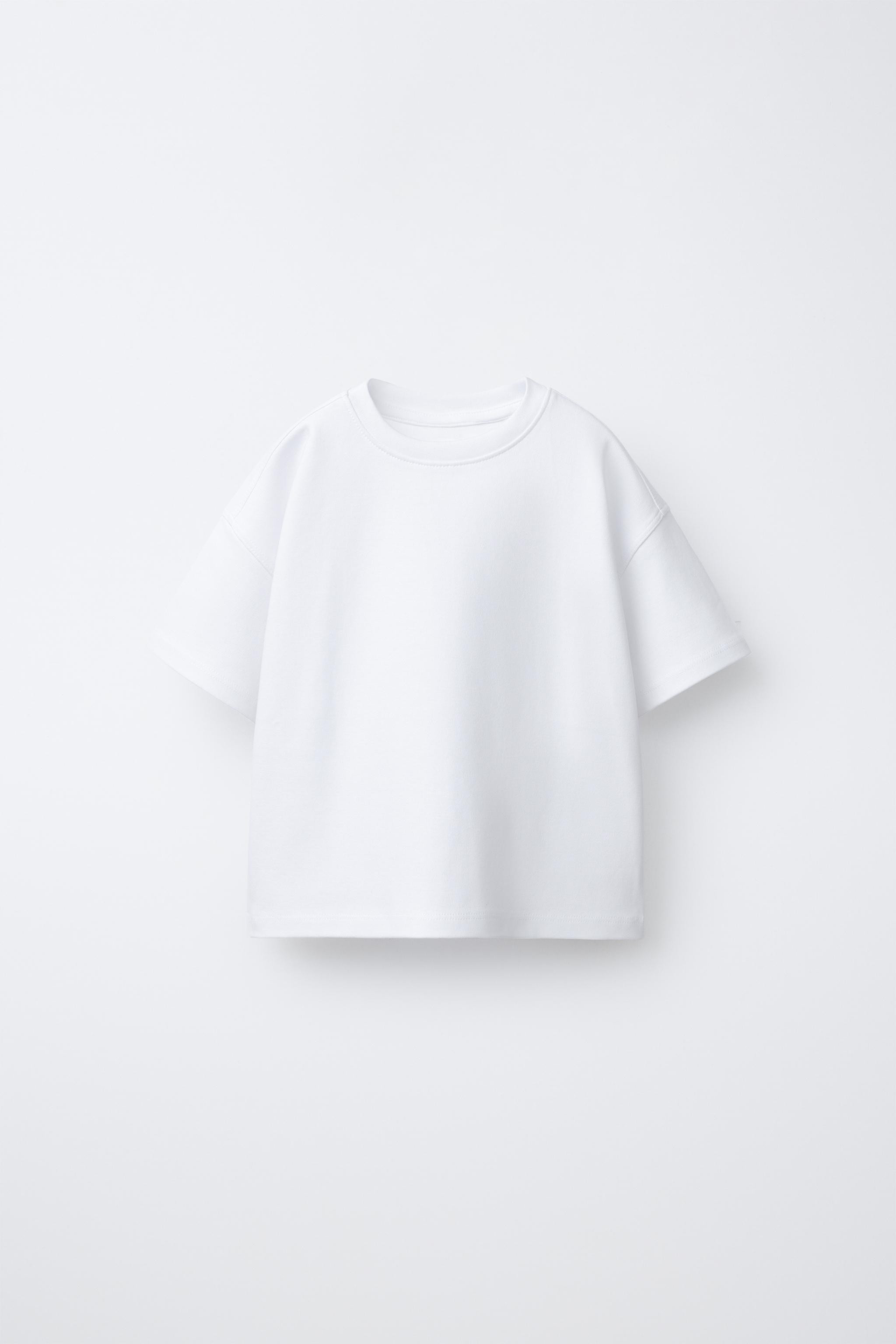 BASIC INTERLOCK T-SHIRT | Zara UK