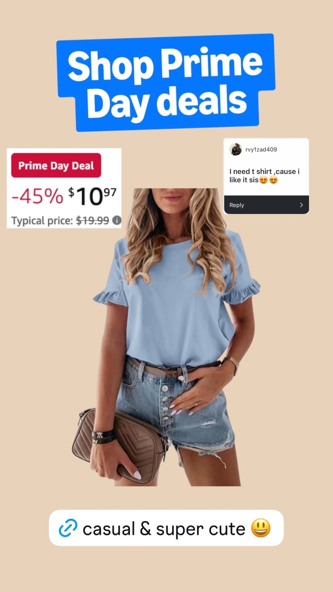 Prime day deal — The cutest tee for only $10!!

#LTKootd #LTKSeasonal #LTKSaleAlert