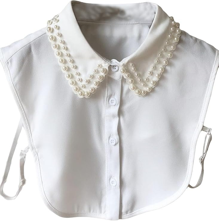Verdusa Women's Fake Collar Detachable Dickey Collar Half Shirts Blouse | Amazon (US)