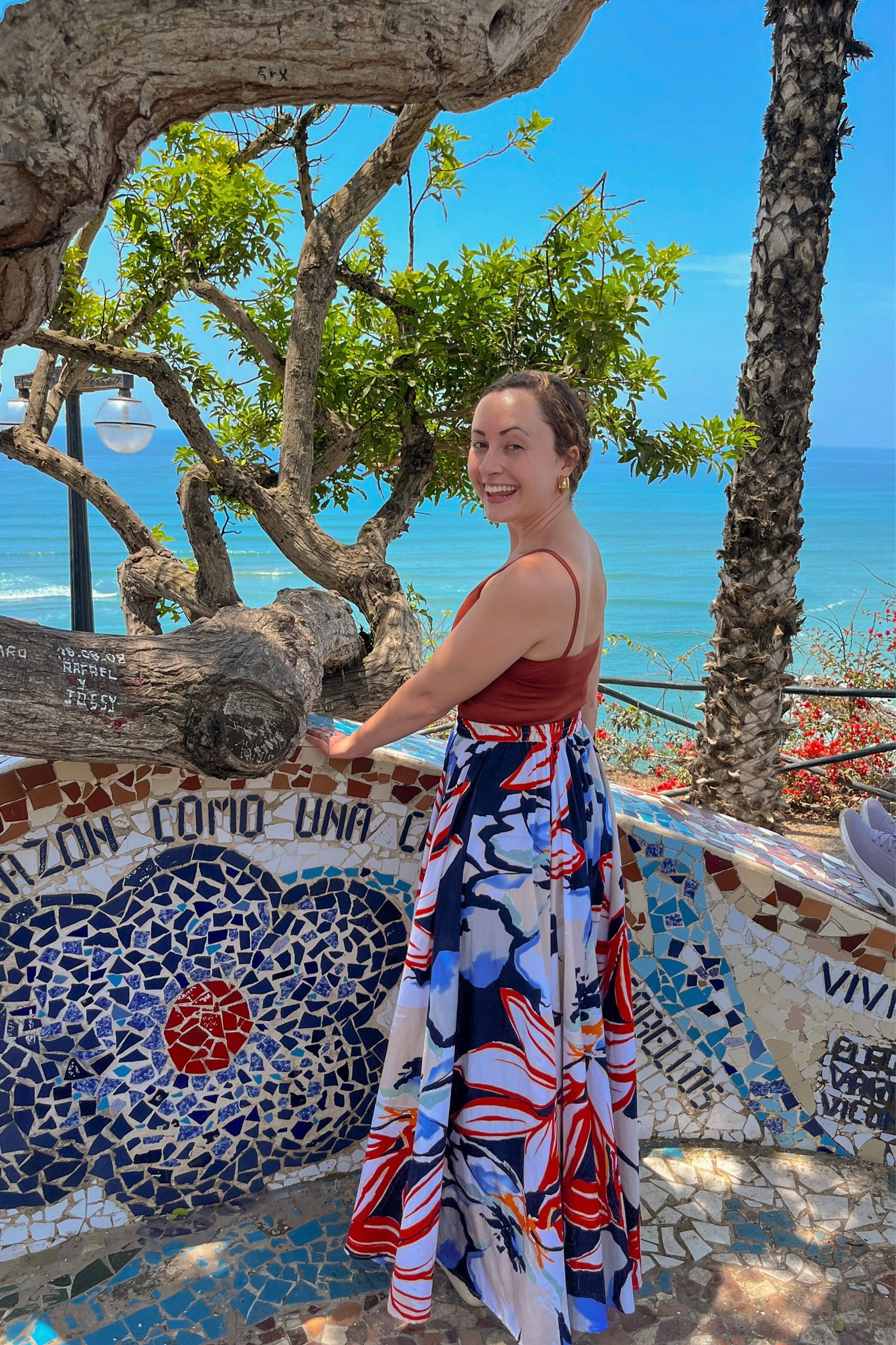 Lima, Peru 

Skirt was thrifted years ago!