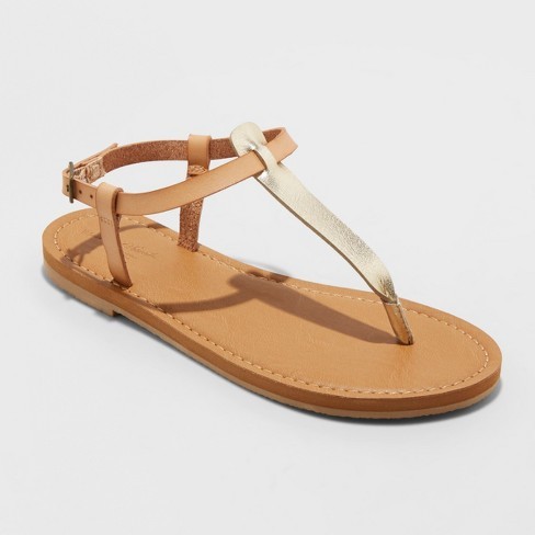 Women's Hartley T Strap Thong Sandals - Universal Thread™ | Target