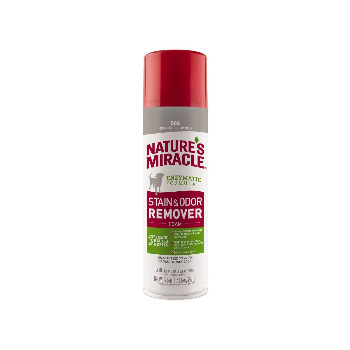 Nature's Miracle Dog Stain and Odor Remover Foam 17.5oz | Target