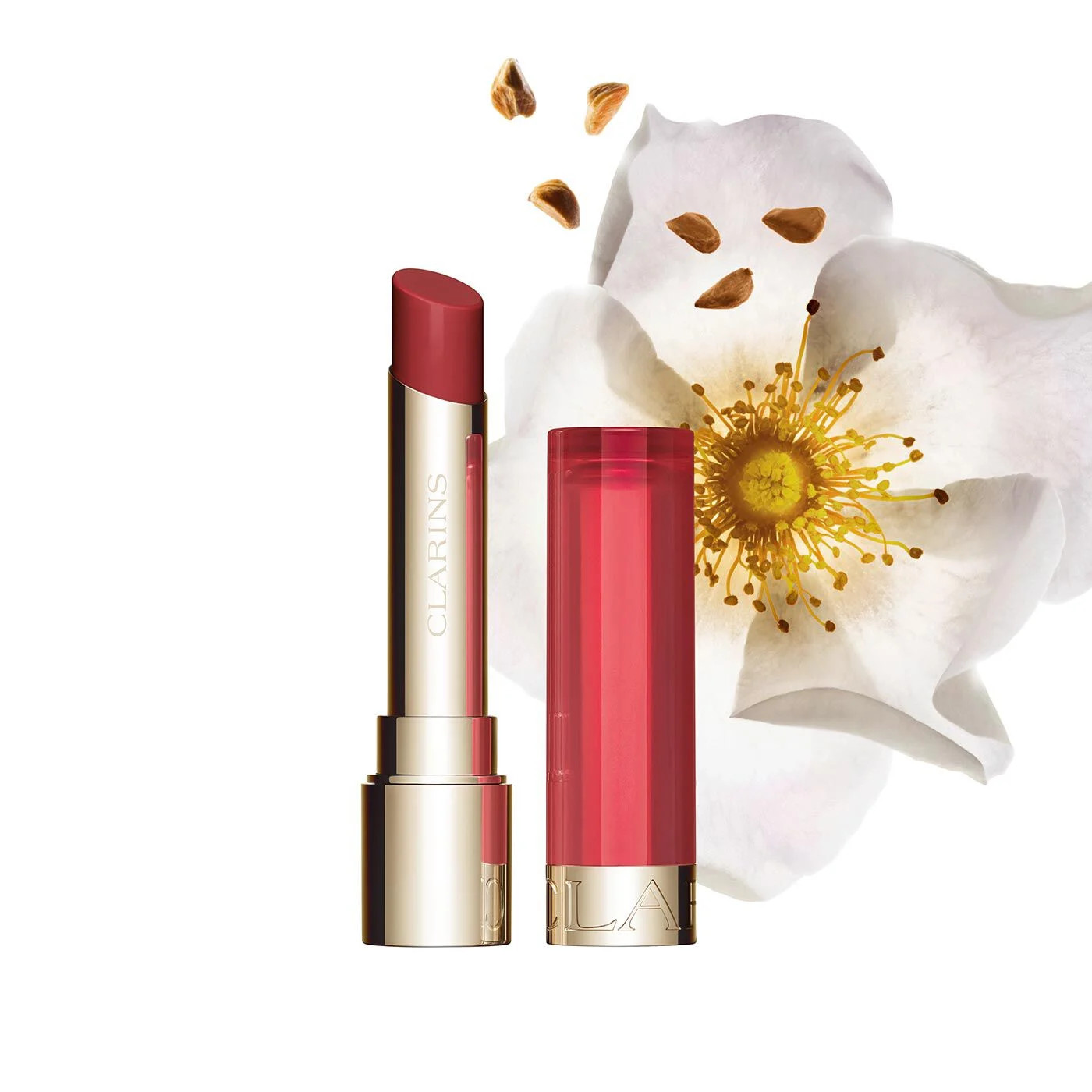 Clarins Lip Oil Balm Hydrating Peptide Balm 0.1 Oz. - 05 cherry | Clarins USA