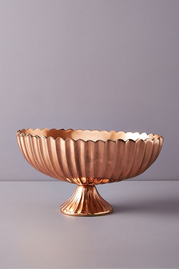 Copper Pedestal Vase | Anthropologie (US)