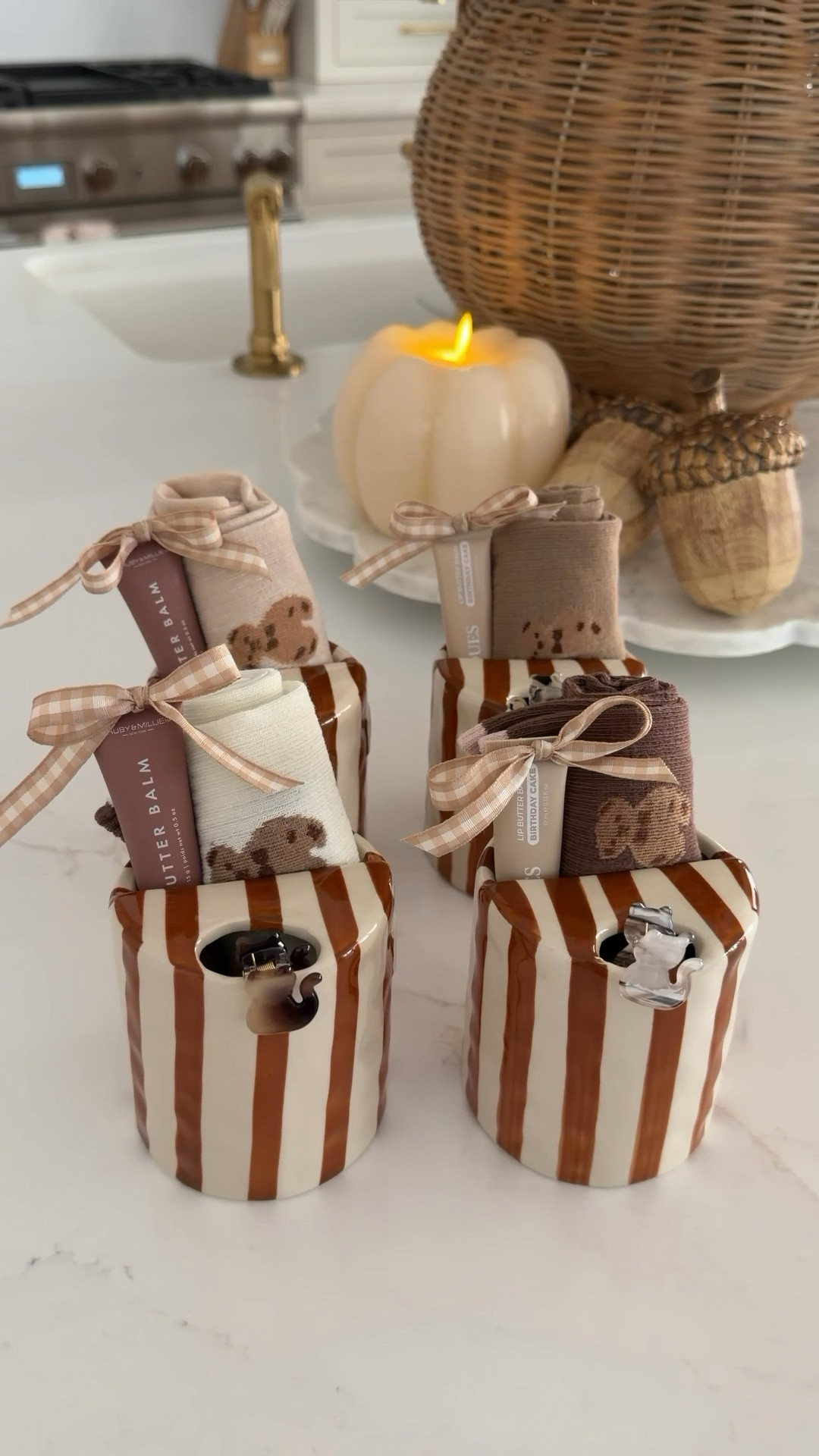 A little mug full of fall for my favorite girls. 🍂🤎 Just a few cozy treats because sometimes the smallest surprises are the sweetest. And yes, I absolutely think we should normalize fall gifts for our besties. ☕️🍂

#LTKHome #LTKSeasonal
