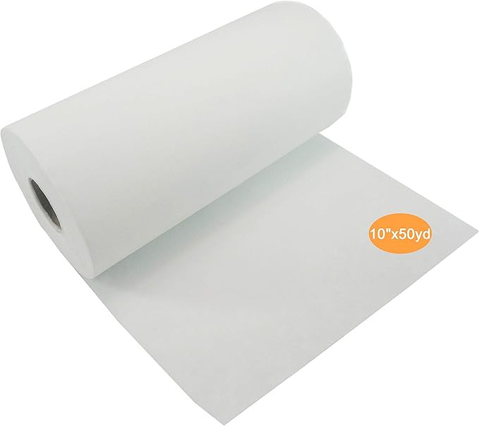 New Brothread Tear Away Machine Embroidery Stabilizer Backing 10" x 50 Yd roll - Medium Weight 1.... | Amazon (US)