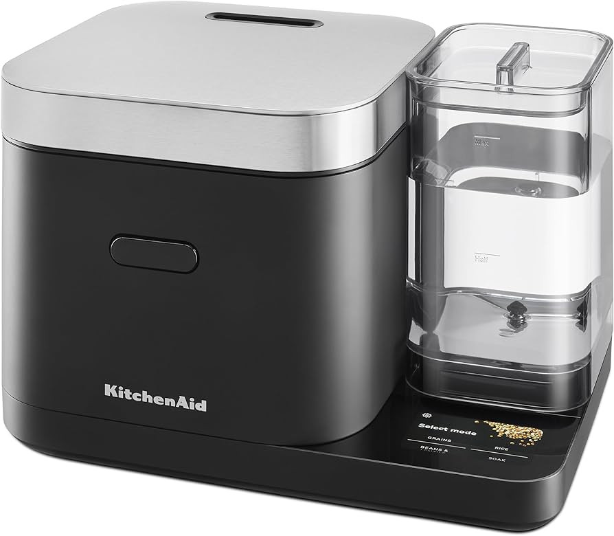 KitchenAid Grain and Rice Cooker 8 Cup with Automatically Sensing Integrated Scale + Water Tank, ... | Amazon (US)