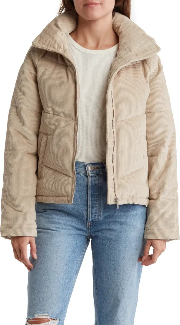 Corduroy Puffer Jacket | Nordstrom Rack