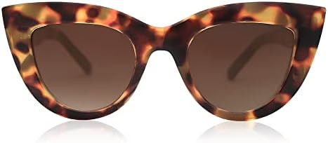 SOJOS Retro Small Vintage Cat Eye Sunglasses for Women Cute Fashion UV400 Sunnies SJ2939 | Amazon (US)