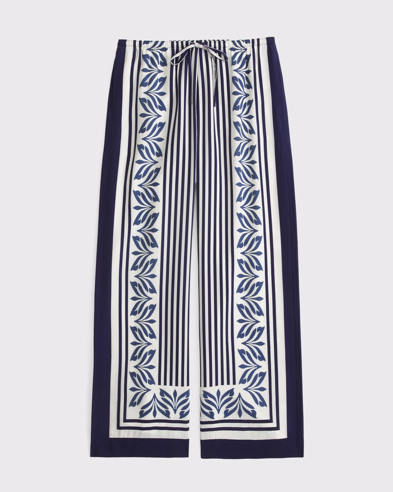 Women's Textured Pull-On Pant | Women's New Arrivals | Abercrombie.com | Abercrombie & Fitch (US)