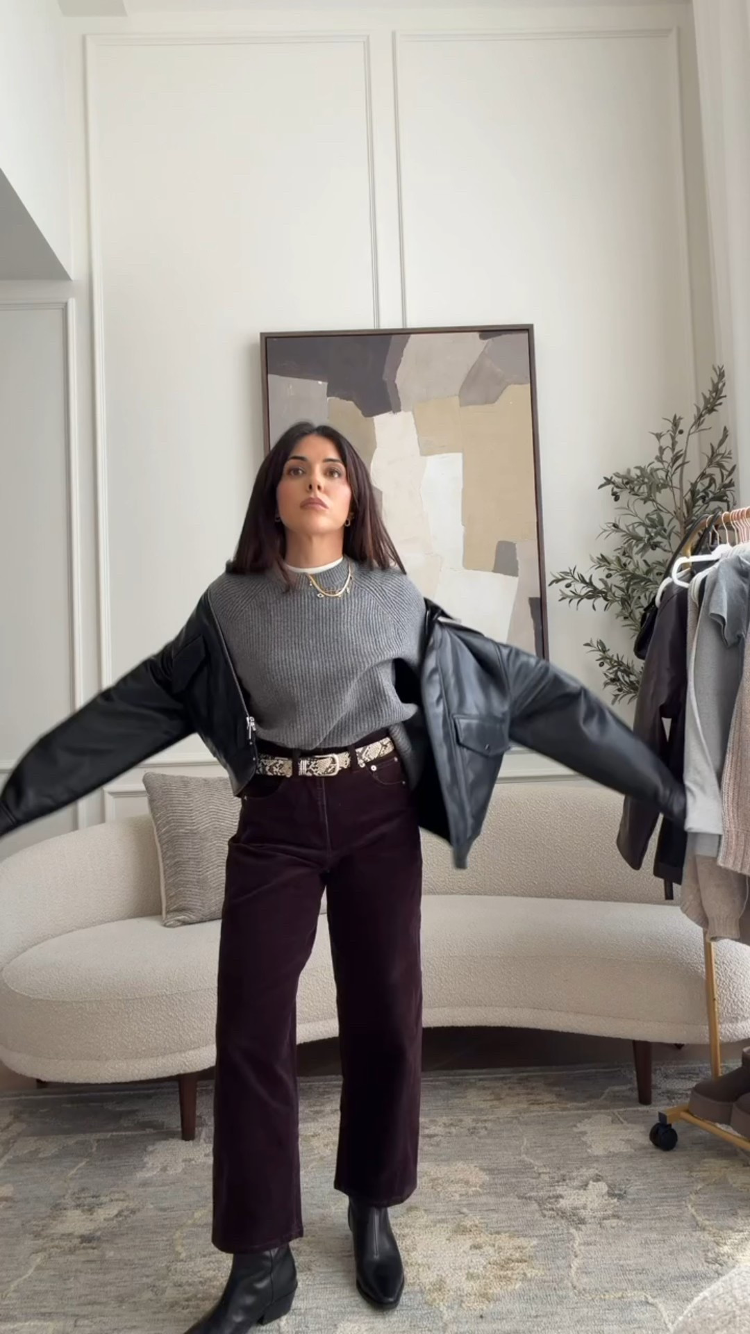 Cannot get over how well @spanx denim fits! was so excited to see the addition of a corduroy version for fall. 
I’m wearing size XS petite 
#spanxpartner 


#LTKfall #LTKworkwear #LTKcanada