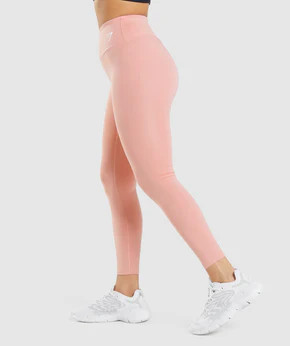 Gymshark Training Leggings - Paige Pink | Gymshark (Global)