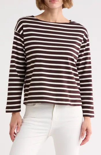 SPANX® Cool Cotton Top in Truffle Brown/Linen at Nordstrom Rack, Size X-Small | Nordstrom Rack