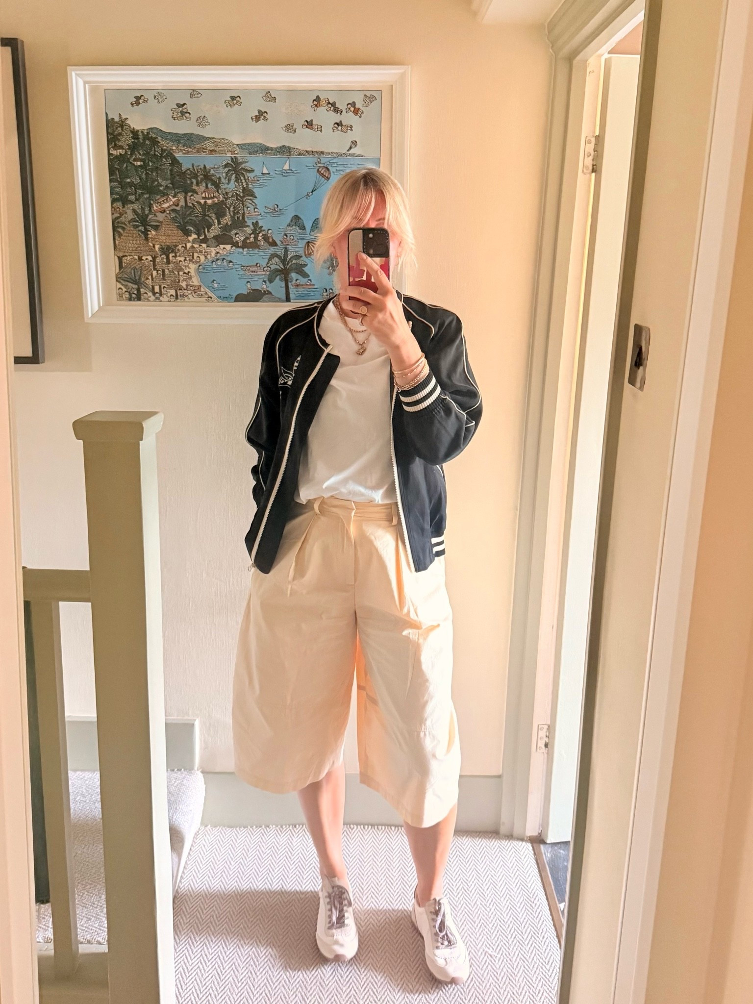 Zara Bermuda Shorts. Very old Isabel Marant Jacket

#LTKuk #LTKstyletip #LTKover50style