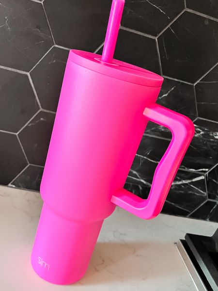 Hot pink simple modern cup! 