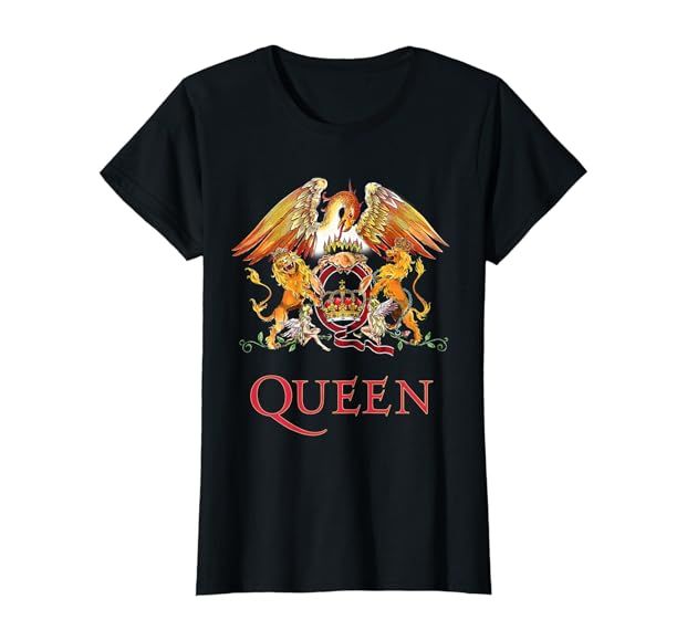 Queen Official Classic Crest T-Shirt | Amazon (US)