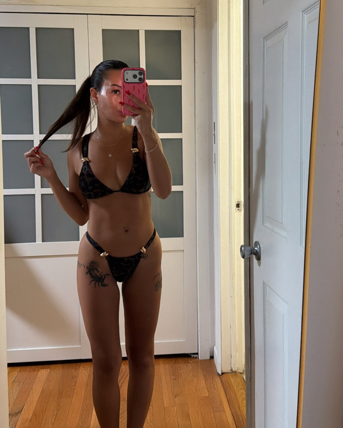 This bikini is easily one of my favorite finds for summer. It’s so comfortable, fits really well, and the gold hardware adds the perfect elevated touch that makes it look so much more expensive. The kind of swimsuit you can wear all day and still feel confident in. Linking this one because it’s definitely worth adding to your vacation and beach wardrobe. ☀️

#LTKootd #LTKSwim #LTKTravel