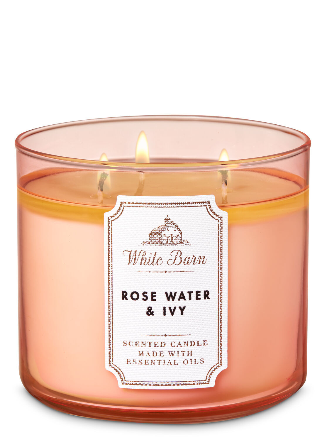 Rose Water Ivy 3-Wick Candle | Bath & Body Works