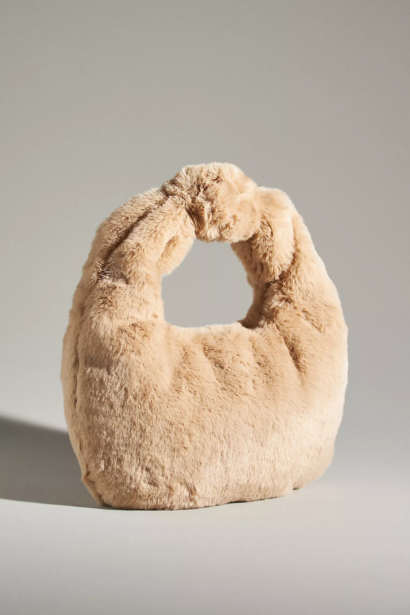 By Anthropologie Mini Faux Fur Hobo Bag | Anthropologie (US)