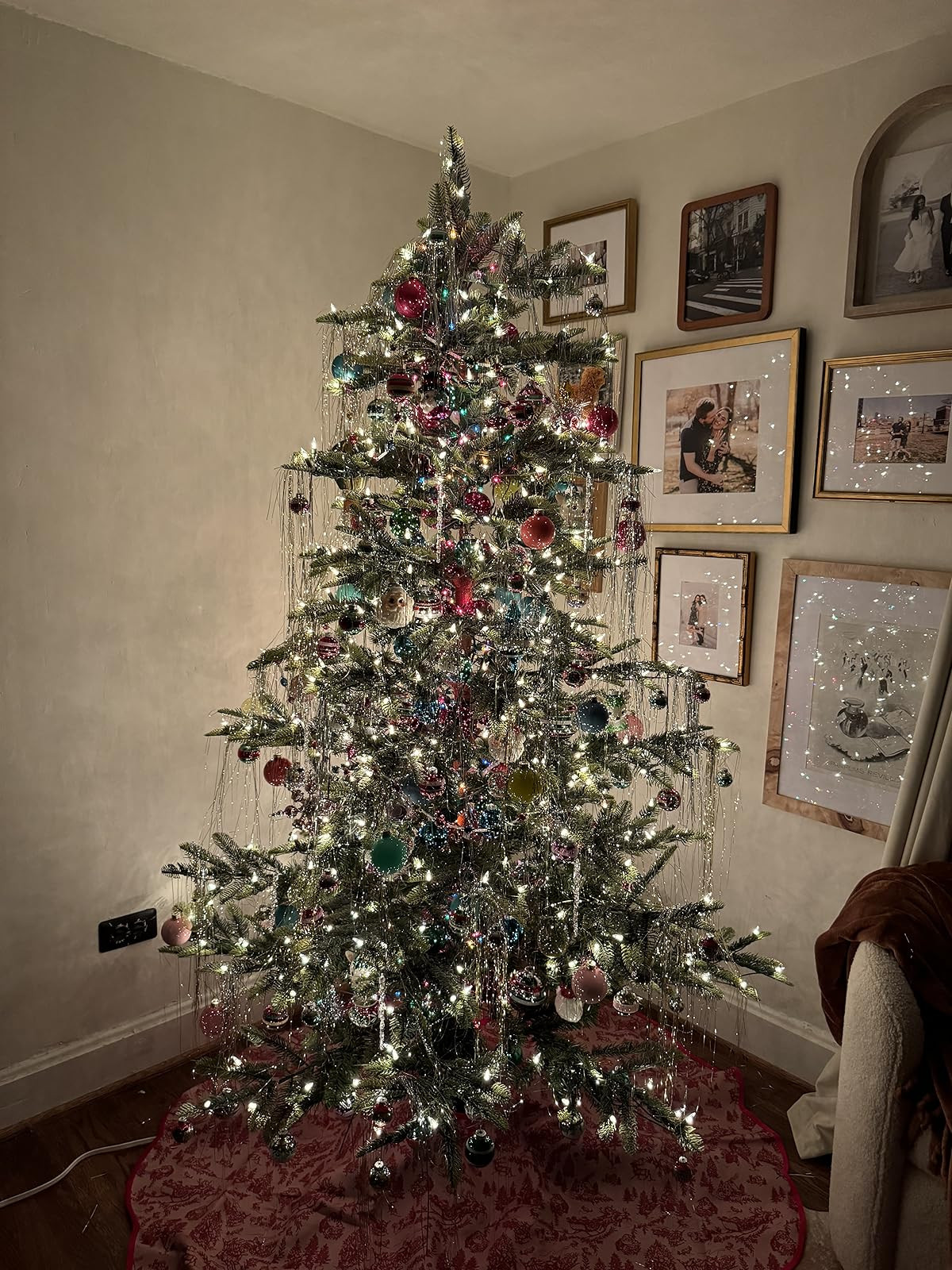 Kurt Adler Miniature Ornaments and Treetop, Set of 16 | Amazon (US)