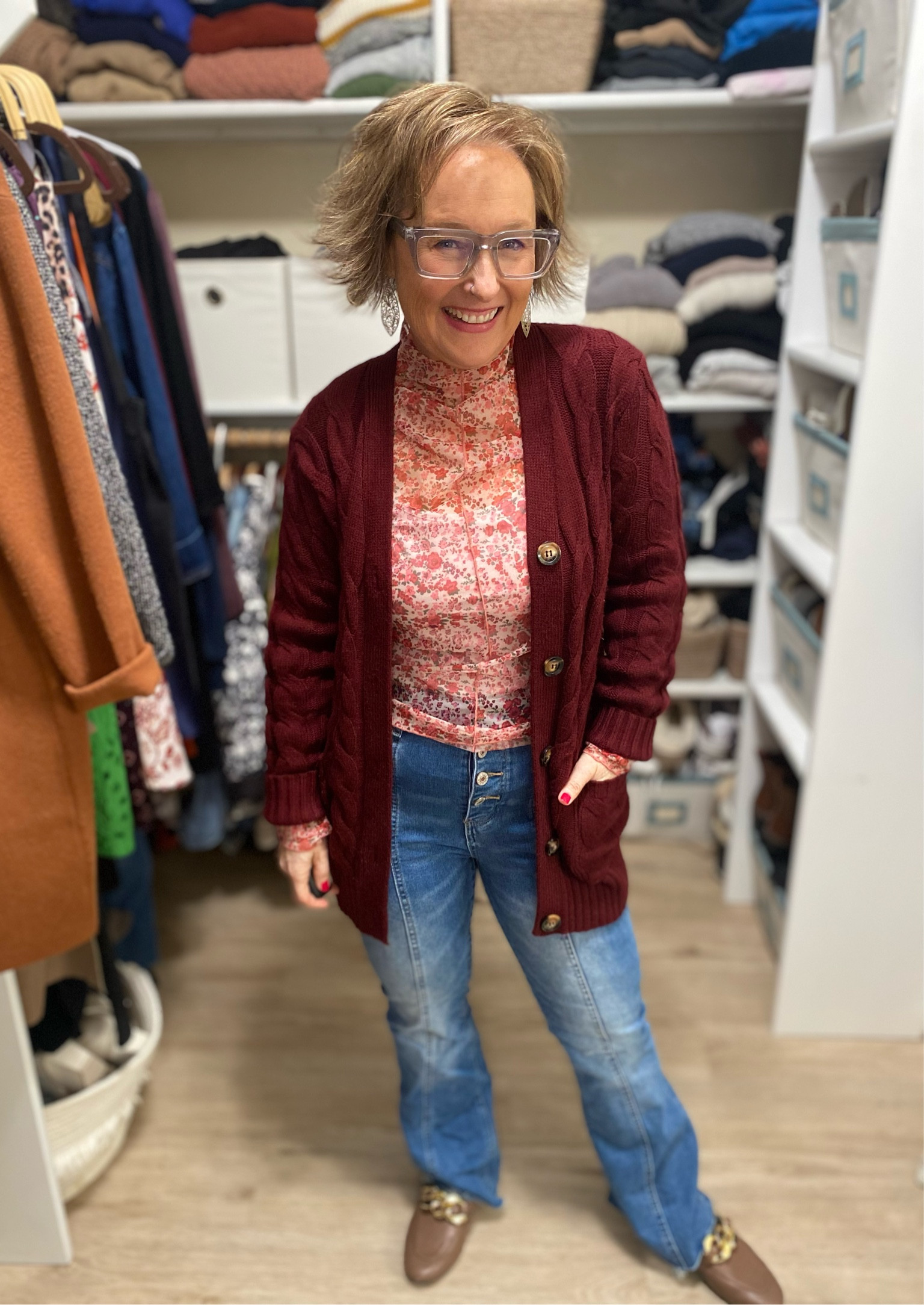 My Sheer Floral Top and Cardi!

#LTKFindsUnder50 #LTKMidsize #LTKPetite