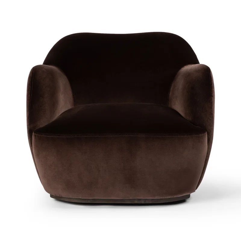 Alaska Upholstered Swivel Barrel Chair | Wayfair North America