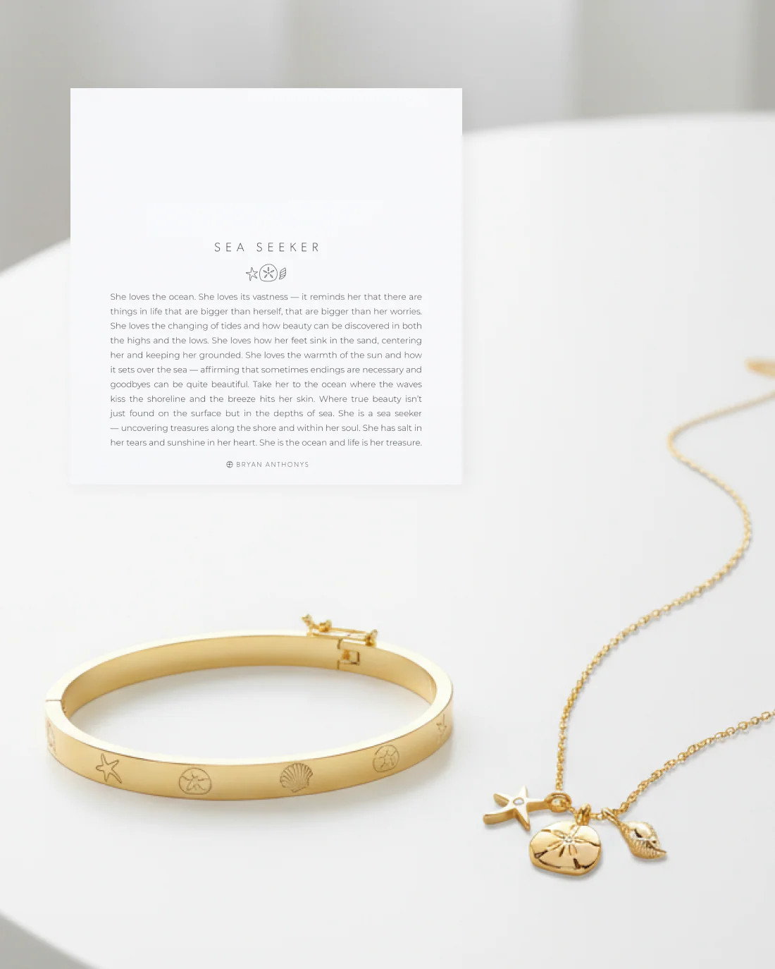 Sea Seeker Bundle: Necklace + Bracelet Set | Bryan Anthonys | Bryan Anthonys