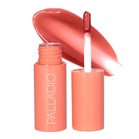 Palladio Jelly Tint Liquid Stain for Cheeks & Lips Vivid Color Lip Stain Lightweight Non-Sticky and Transfer-proof Natural Finish Makeup Nude Berry C39 | Walmart (US)
