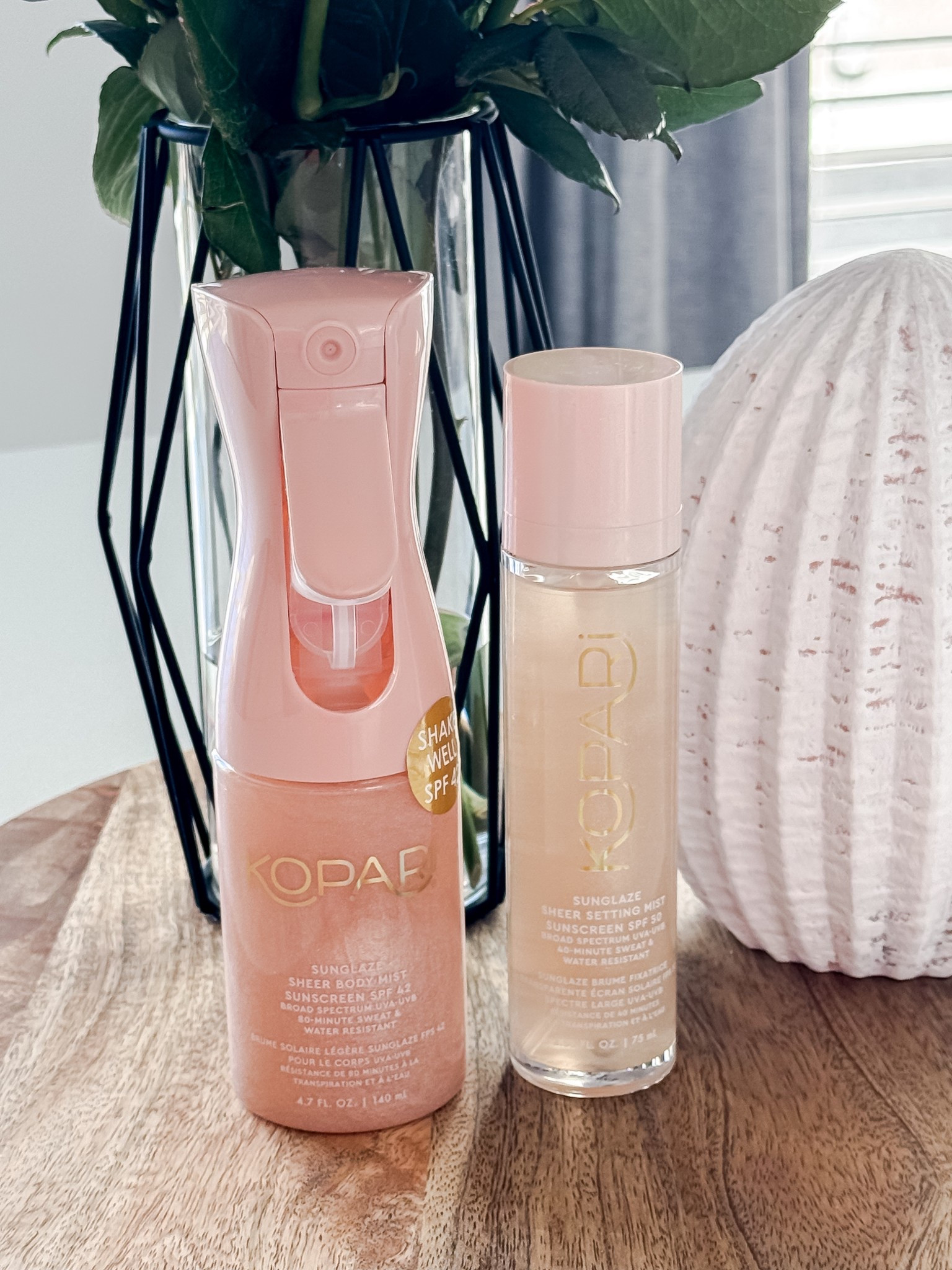 I am so excited to try out this product on our upcoming beach vacation and all summer long at our lake cabin. As I’m getting older I am loading up on all the sunscreen and I can tell you that this product smells like a beach perfume. I am obsessed!! Plus the shimmer is so pretty. 

Sunscreen • Face Mist • 42 SPF • 50 SPF • Summer Must Haves • Beach Vacation • Beauty • Healthy Skin 

#LTKOver40 #LTKBeauty #LTKTravel