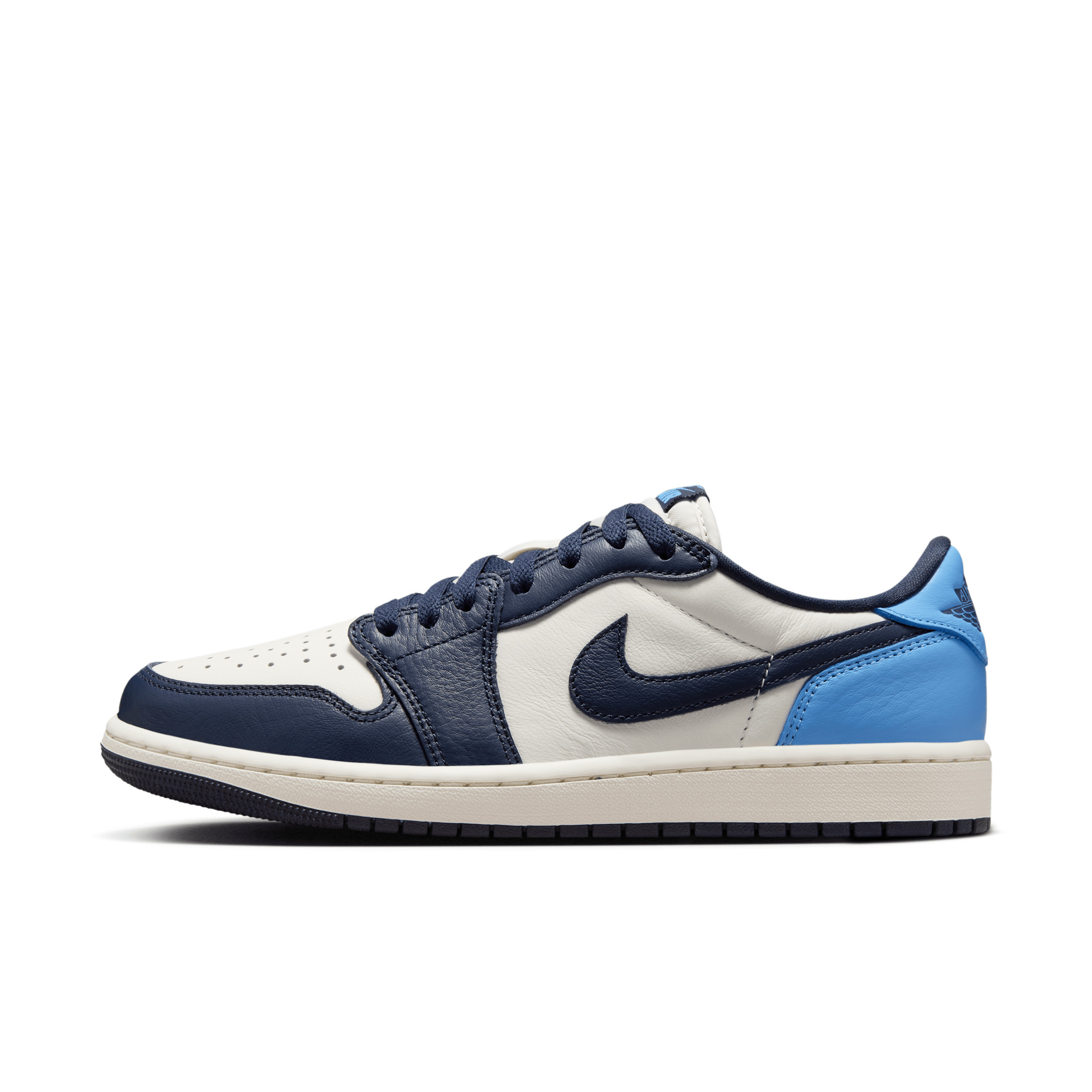 Men's Air Jordan 1 Low OG "Obsidian" Shoes in Blue | CZ0790-400 | Nike (US)
