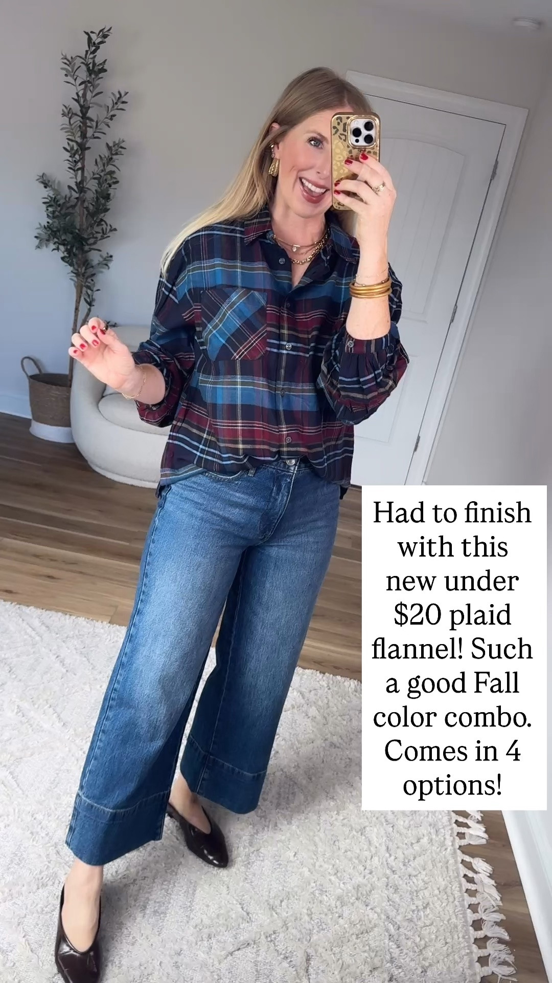 Plaid flannel from Walmart!

#LTKootd