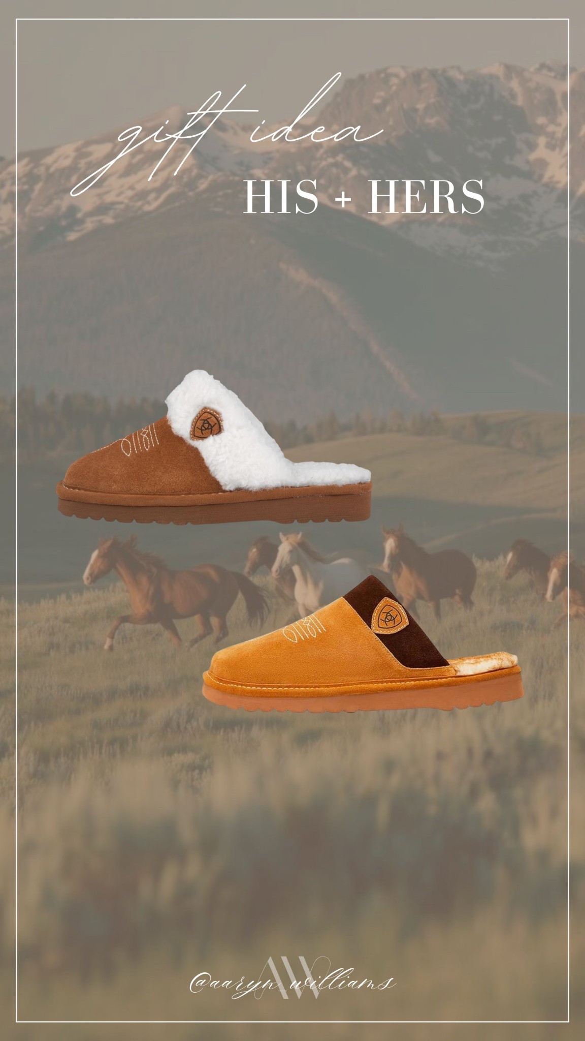 The cutest his + hers Valentine’s Day gift 🤎 cozy, comfy, and something you’ll both actually wear. These Ariat cowboy slippers are perfect for slow mornings, staying in, and adding a little western touch to everyday lounging 🤠✨

valentine gift idea, his and hers gifts, ariat slippers, cowboy slippers, western style, cozy slippers, couples gift, gift for him, gift for her

#LTKValentine