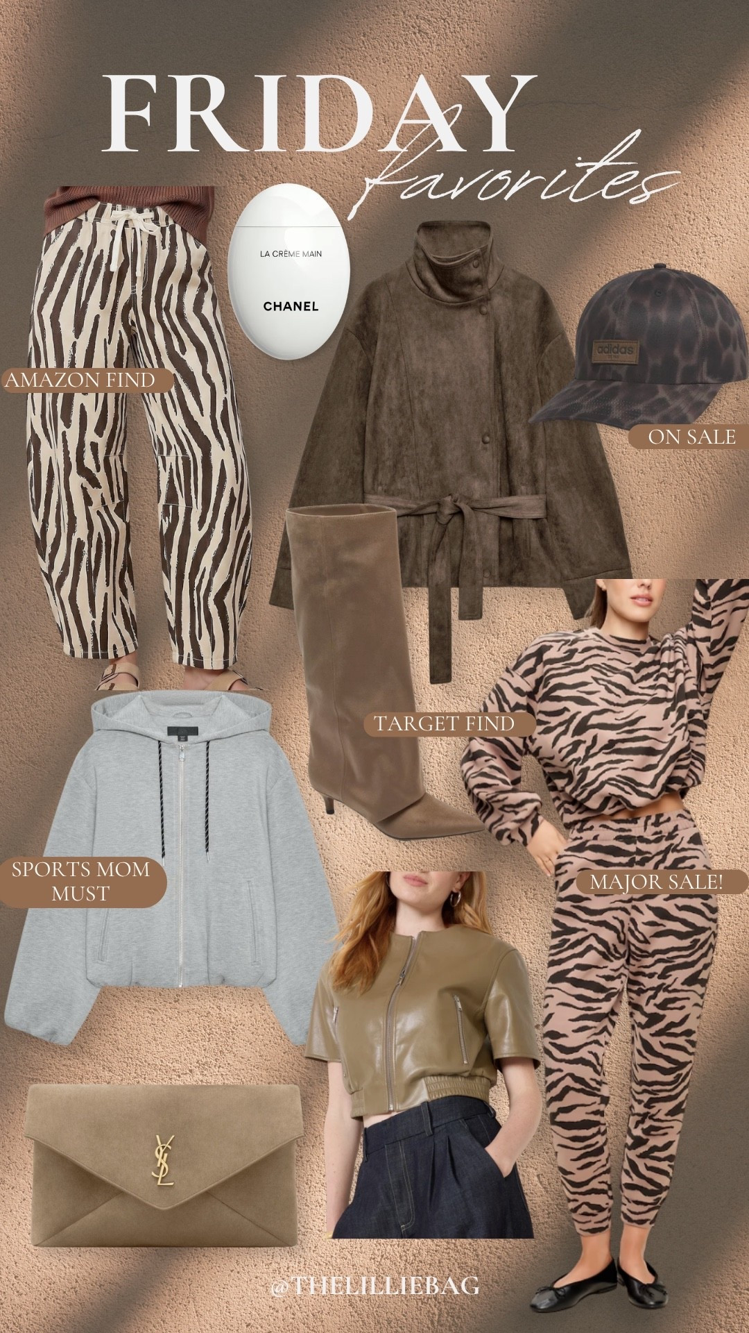 More Friday favorites for fall 🤎 Zebra print, rich chocolate browns, suede textures + the prettiest neutral accessories. So many good pieces for transitioning into the new season!

fall trends, fall outfit ideas, Friday favorites, fall fashion finds, animal print fashion

#LTKSeasonal #LTKootd #LTKSaleAlert