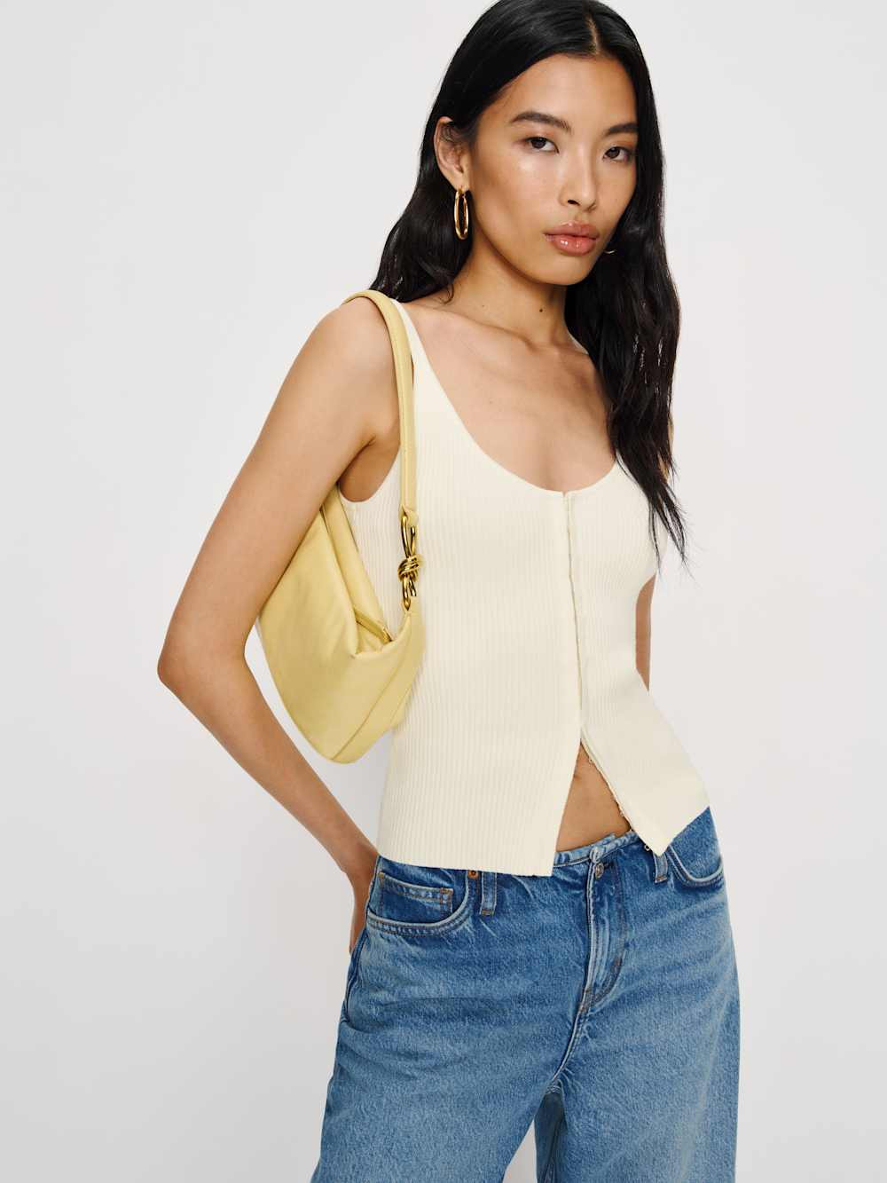 Eloise Cotton Sweater Tank | Reformation (Global)