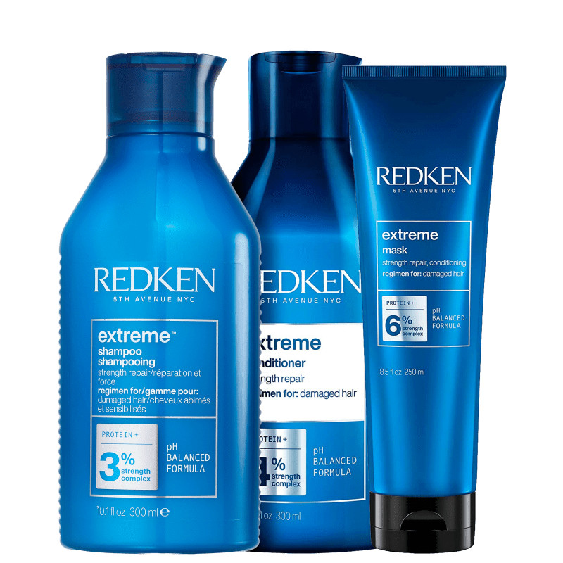 Kit Redken Extreme Builder Strengthening (3 Produtos) | Beleza Na Web (BR)